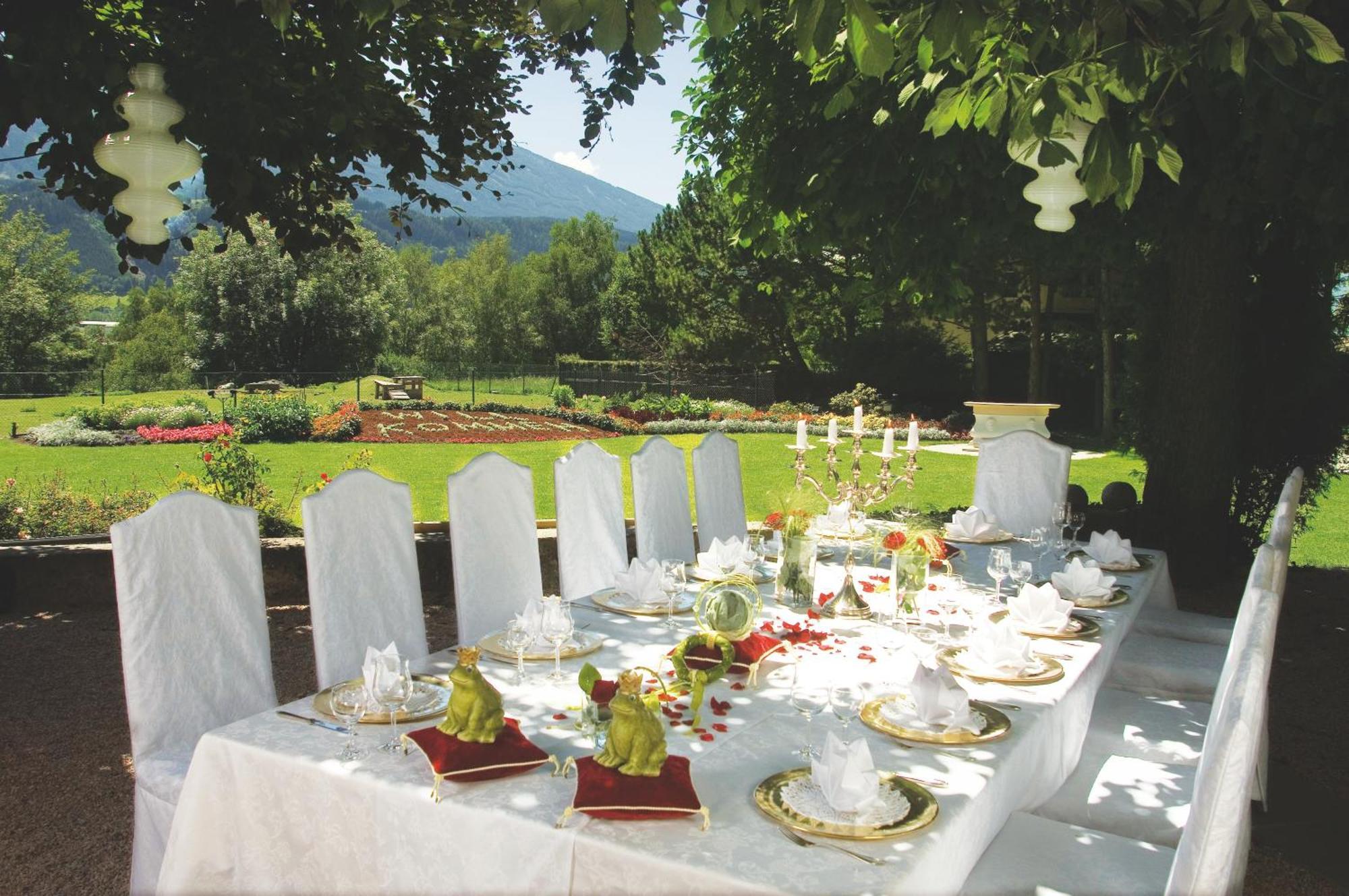 Gartenhotel Maria Theresia هول ان تيرول المظهر الخارجي الصورة